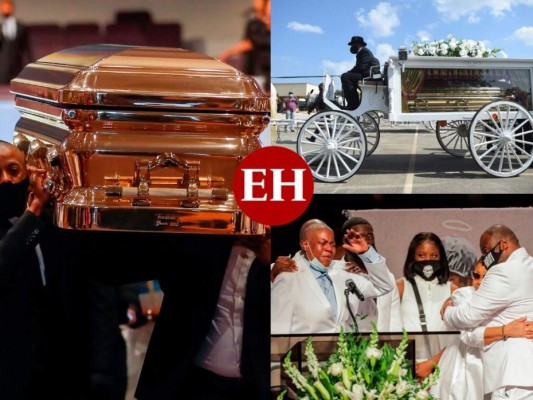 15 imágenes del funeral de George Floyd, ícono de la lucha antirracista