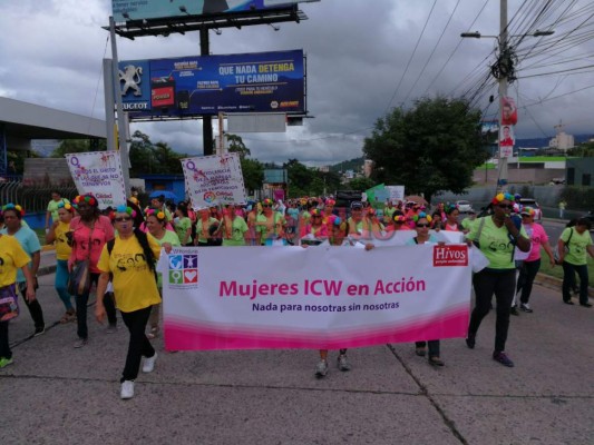 Protestan contra la impunidad en crímenes perpetrados contra mujeres en Honduras