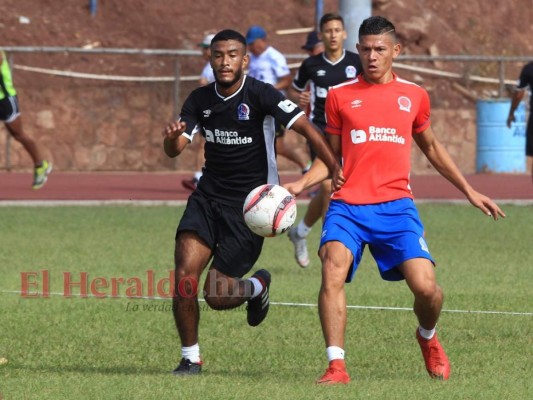 Esto hizo Olimpia en el entrenamiento de este martes en la Villa Olímpica