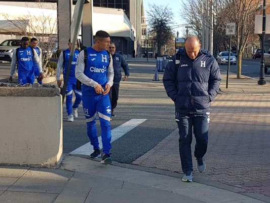 Selección de Honduras ya se encuentra en el Red Bull Arena para jugar contra Ecuador