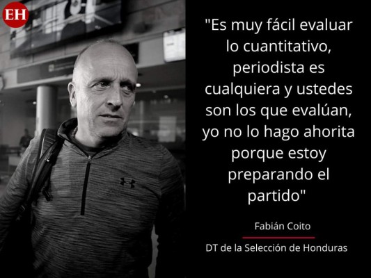 Las frases de Fabián Coito a pesar de la crisis en la 'H'