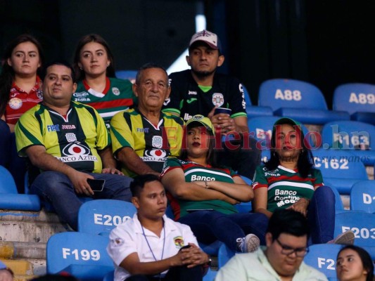 El ambiente en el Olímpico de San Pedro Sula previo al duelo Marathón vs Santos Laguna de México (FOTOS)