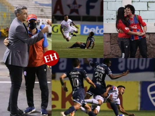 Las mejores imágenes que dejó el clásico entre Olimpia y Motagua