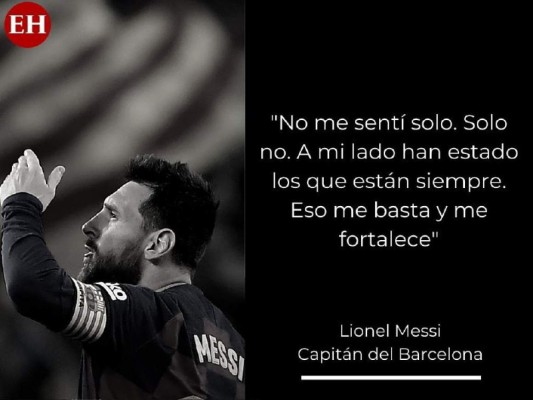 Frases impactantes de Messi tras confirmar que no se va del Barcelona