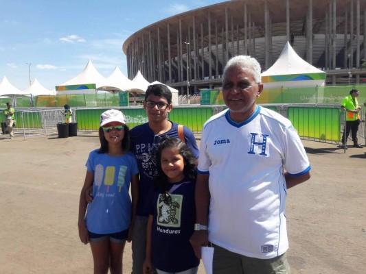 Honduras vs Argentina: así es el ambiente a las afueras del Mané Garrincha