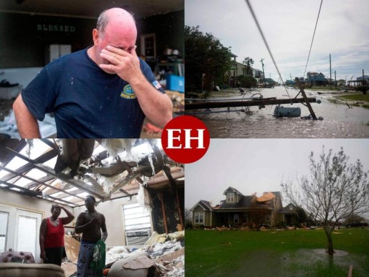 Dolor y devastación por el huracán Laura en el sur de EEUU (FOTOS)