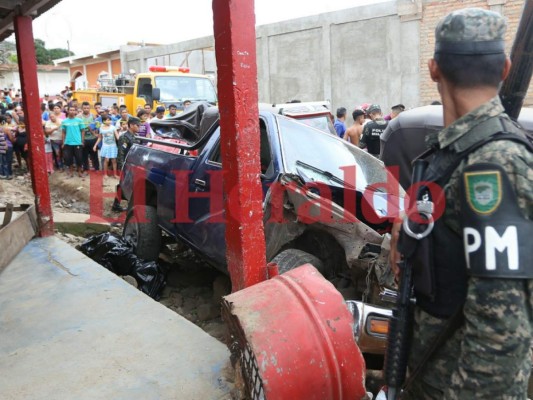 Las imágenes que no vio del accidente en la colonia Nueva Capital