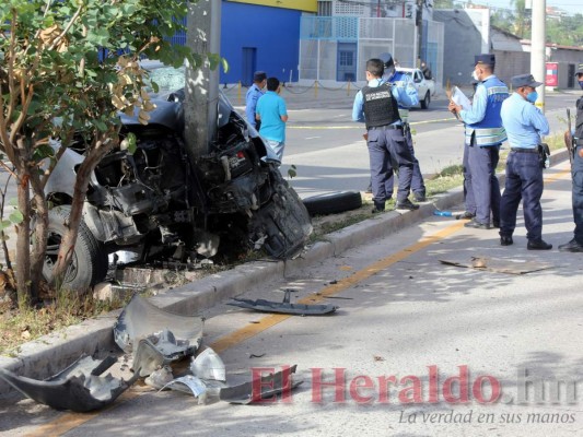 Lo que se sabe del fatal accidente donde murió escolta del expresidente Lobo Sosa   