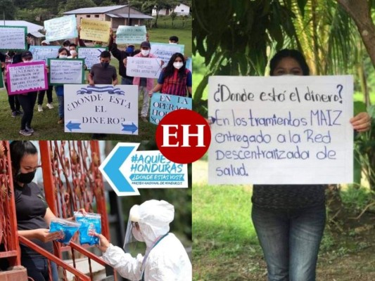 #AquíestáHonduras, la respuesta a la pregunta viral '¿Dónde está el dinero?' (FOTOS)