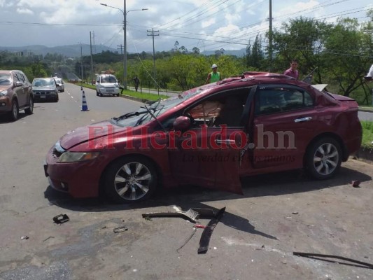 Fotos: Así quedó la escena del aparatoso accidente en el anillo periférico