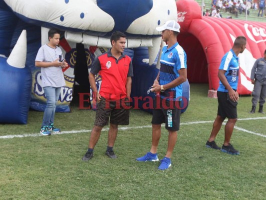 FOTOS: Ambientazo en Comayagua para el juego Olimpia vs Real Sociedad