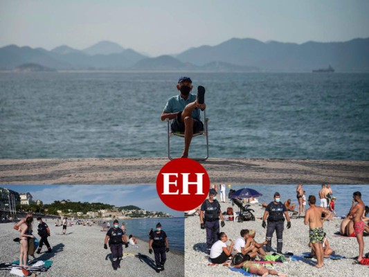 El desconfinamiento llega a las playas europeas y España se abrirá al turismo en julio (FOTOS)  