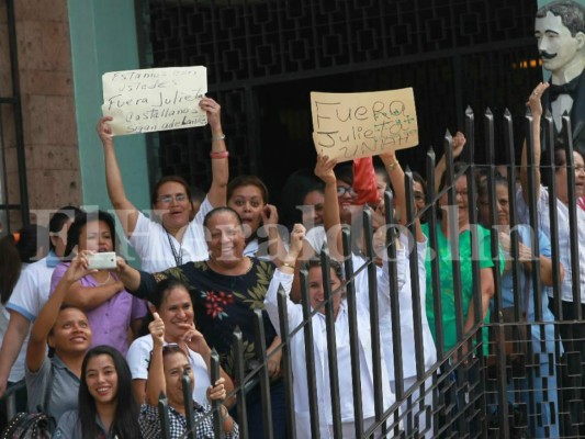 La marcha del Movimiento Estudiantil Universitario en 10 imágenes