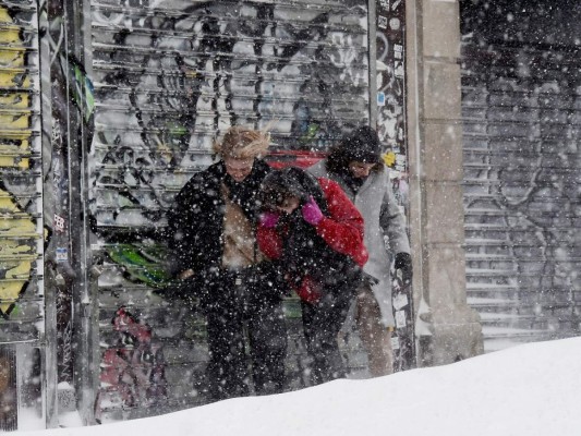 Fotos: Así es el ciclón bomba que castiga a Estados Unidos con bajas temperaturas