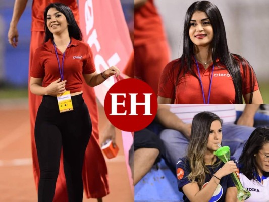 FOTOS: Bellas hondureñas presentes en el duelo Honduras vs Trinidad y Tobago