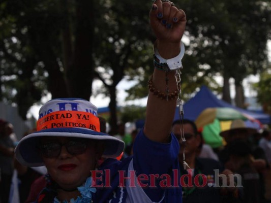 La inusual forma de Libre de protestar en el Día de la Independencia