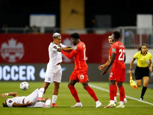 Lo que no se vio en el empate de Honduras frente a Canadá en Toronto (Fotos)