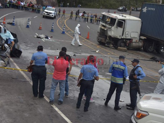 ¡Trágico y desgarrador! Lo que se sabe del accidente que dejó tres muertos en Zambrano, carretera CA-5