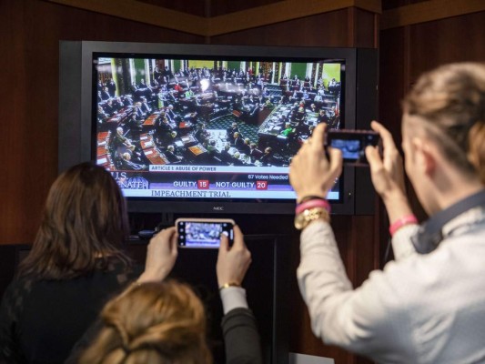 Así se desarrolló el último día del juicio político donde Trump fue absuelto