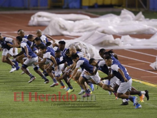 Así se preparó Honduras para enfrentar a Trinidad y Tobago