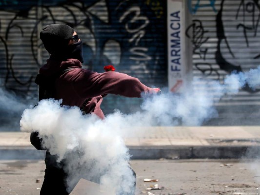 Las fotos más impactantes de las violentas protestas en Chile