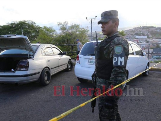 FOTOS: Así fue la captura de tres presuntos secuestradores que mataron a quien llevaban raptado en la capital de Honduras