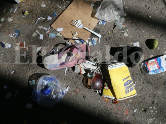 Las huellas de la mortal estampida en el estadio Nacional de Tegucigalpa