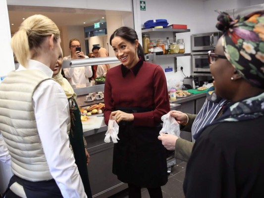 La Duquesa de Susex, Meghan Markle muestra sus dotes en la cocina