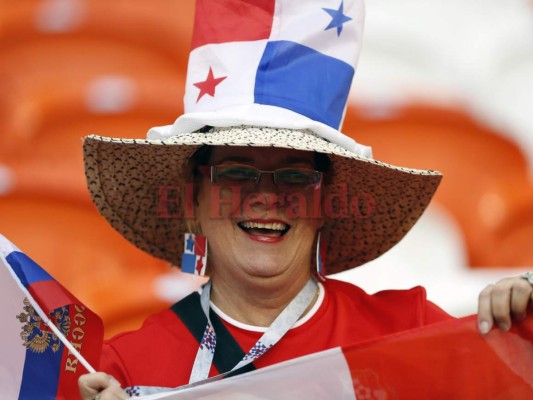 Bellas panameñas llegaron al Saransk Arena para el duelo entre Panamá y Túnez