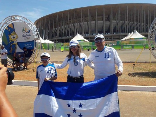 Honduras vs Argentina: así es el ambiente a las afueras del Mané Garrincha