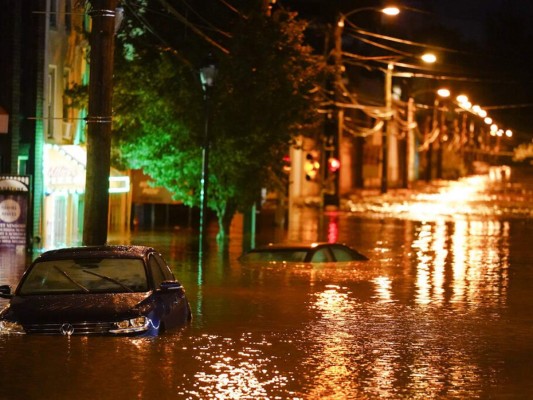 Muertes y severos daños, Filadelfia afectada por los remanentes de Ida