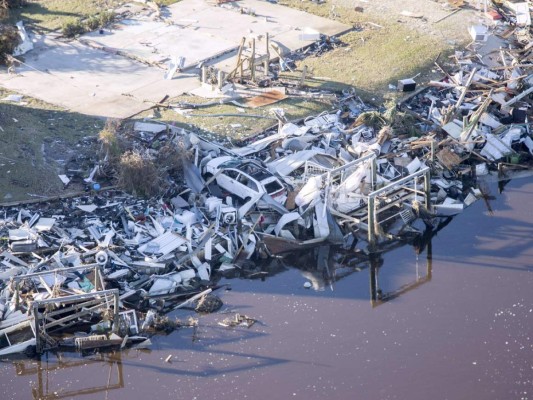 Los daños 'apocalípticos' que dejó Michael en Panhandle, Florida