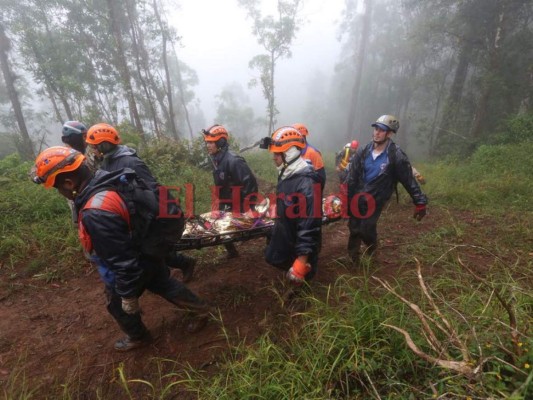 FOTOS: Así fue el rescate de los restos de Hilda Hernández y las otras 5 víctimas