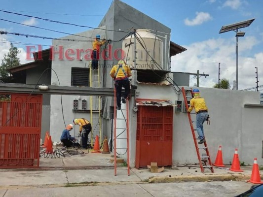 En imágenes: Tras hurto, cortan la energía eléctrica en exclusivas colonias de la capital