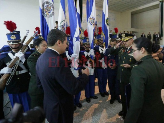 Así fue el traspaso de mando de las Fuerzas Armadas de Honduras