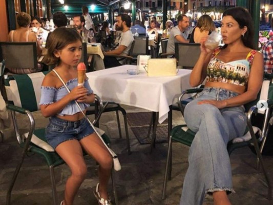 FOTOS: Así fueron las vacaciones de lujo de Kourtney Kardashian  