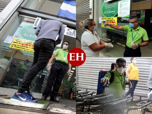 Control de temperatura, distancia y desinfección: así es ir al supermercado en tiempos de pandemia