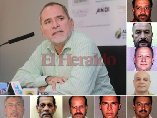 FOTOS: Ellos son los diez presuntos implicados en una compra sobrevalorada en contra del IHSS, a quienes se les dictó orden de captura