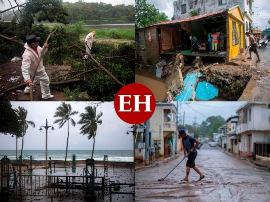 FOTOS: Huracán Isaías gana fuerza en el Caribe rumbo a Florida, epicentro de pandemia