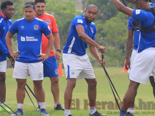 FOTOS: Así fue el entreno de Olimpia este martes, pensando en los Lobos de la UPNFM