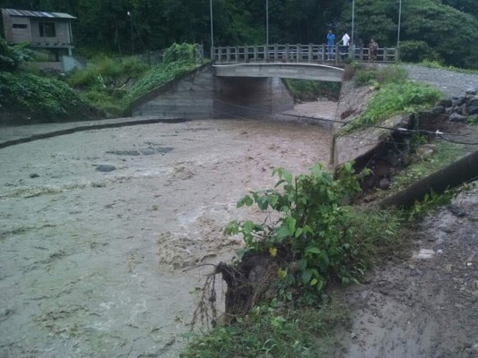 Fuertes lluvias han causado severos daños en Comayagua