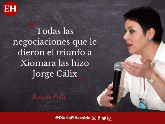 Las frases de Beatriz Valle a 'Mel' Zelaya tras elección de junta directiva en el Congreso