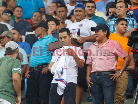 A pesar de la lluvia, ambientazo en Choluteca en la semifinal UPNFM vs Olimpia