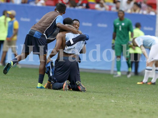 Así celebró Honduras la clasificación a cuartos de final de los Juegos Olímpicos