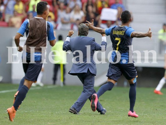 Así celebró Honduras la clasificación a cuartos de final de los Juegos Olímpicos