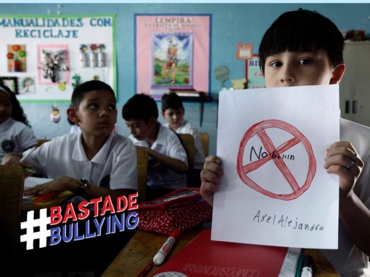 Niños en escuelas se pronuncian contra el bullying por medio de dibujos