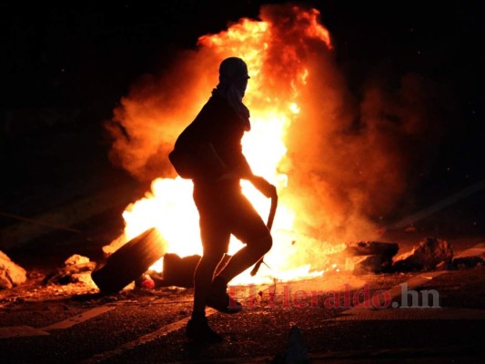 Las imágenes que dejaron las protestas del viernes en Honduras