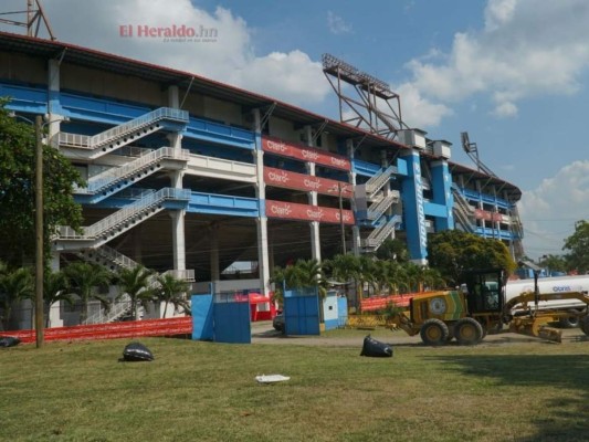 Así se encuentra el estadio Olímpico previo al juego de Honduras ante Estados Unidos