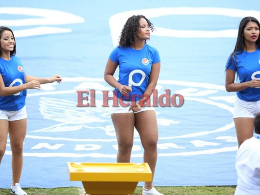 FOTOS: Las bellezas que adornan la gran final entre Motagua y Real España