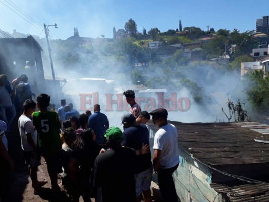 Consternación por muerte de una niña en incendio en la capital